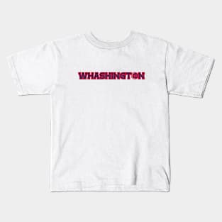 Washington basketball city Kids T-Shirt